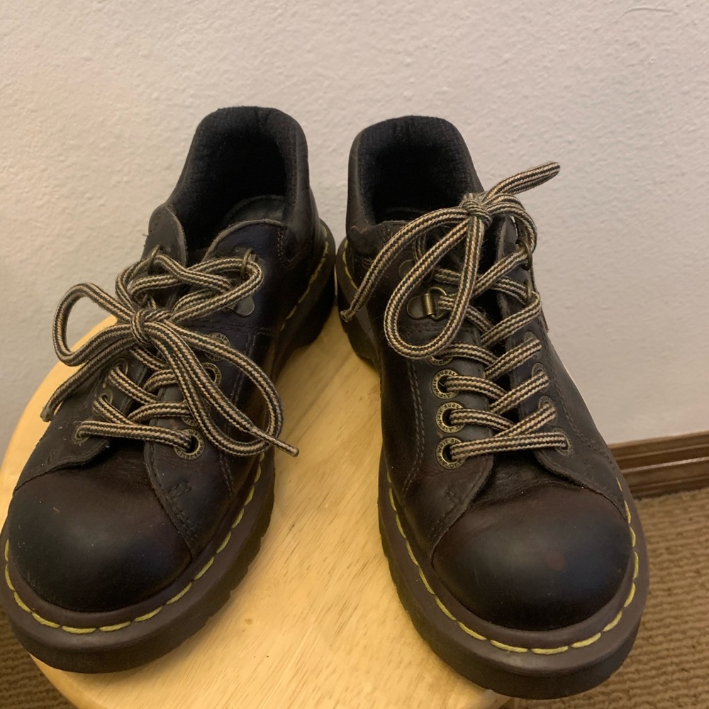 Dr Martens Brown Lace Shoes Boots doc martens